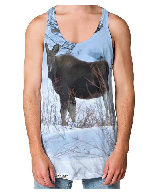 TooLoud Winter Scene All-Over-Print Loose Tank Top Single Side All Over Print-Loose Tank Top-TooLoud-White-Small-Davson Sales