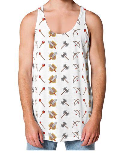 Fantasy Weapons Loose Tank Top Single Side by TooLoud-Loose Tank Top-TooLoud-White-Small-Davson Sales