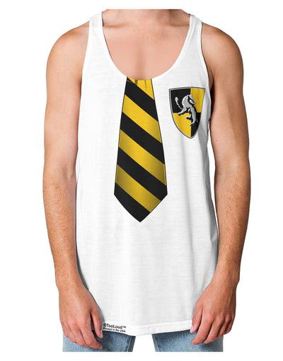 Wizard Uniform Yellow and Black AOP Loose Tank Top Single Side All Over Print-Loose Tank Top-TooLoud-White-Small-Davson Sales