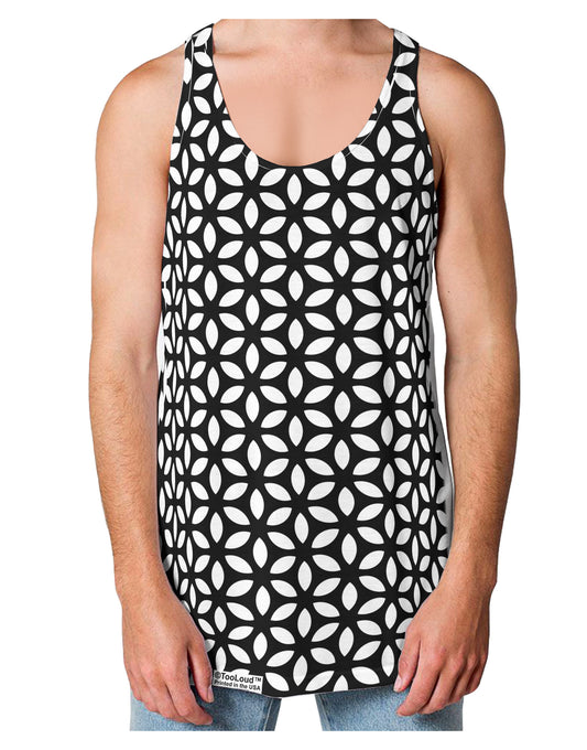 Tetra Circle Tesseract Loose Tank Top Single Side All Over Print-Loose Tank Top-TooLoud-White-Small-Davson Sales