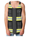 Firefighter Black AOP Loose Tank Top Dual Sided All Over Print-Loose Tank Top-TooLoud-White-Small-Davson Sales