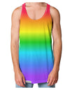 Horizontal Rainbow Gradient Loose Tank Top Dual Sided All Over Print by-Loose Tank Top-TooLoud-White-Small-Davson Sales