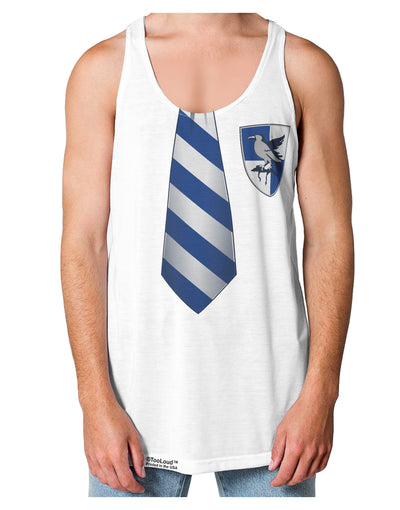 Wizard Uniform Blue and Silver AOP Loose Tank Top Dual Sided All Over Print-Loose Tank Top-TooLoud-White-Small-Davson Sales