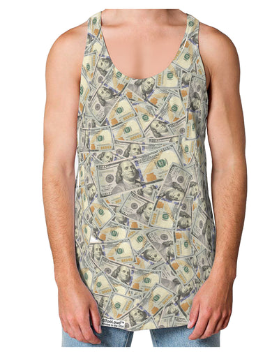 Benjamins Loose Tank Top Dual Sided All Over Print by TooLoud-Loose Tank Top-TooLoud-White-Small-Davson Sales