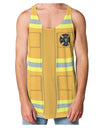 Firefighter Yellow AOP Loose Tank Top Dual Sided All Over Print-Loose Tank Top-TooLoud-White-Small-Davson Sales