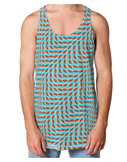 Swimming Fish Optical Illusion Loose Tank Top Dual Sided All Over Print-Loose Tank Top-TooLoud-White-Small-Davson Sales