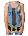 Police Blue-Gold AOP Loose Tank Top Dual Sided All Over Print-Loose Tank Top-TooLoud-White-Small-Davson Sales