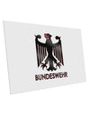 Bundeswehr Logo with Text 10 Pack of 6x4&#x22; Postcards-Postcards-TooLoud-White-Davson Sales
