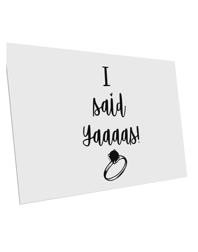 TooLoud I said Yaaas! 10 Pack of 6x4 Inch Postcards-Postcards-TooLoud-Davson Sales