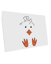 TooLoud Cute Easter Chick Face 10 Pack of 6x4 Inch Postcards