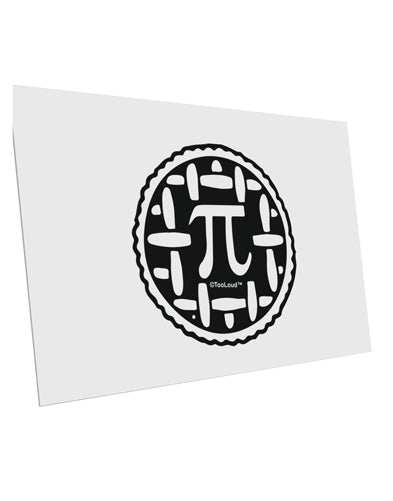 TooLoud Pi Pie 10 Pack of 6x4 Inch Postcards-Postcards-TooLoud-Davson Sales