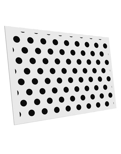 Black Polka Dots on White Collapsible Neoprene Bottle Insulator All Over Print by TooLoud-TooLoud-White-Davson Sales