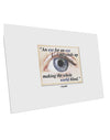 Eye For An Eye Gandhi 10 Pack of 6x4&#x22; Postcards by TooLoud-Postcards-TooLoud-White-Davson Sales