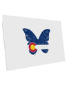 TooLoud Grunge Colorado Butterfly Flag 10 Pack of 6x4 Inch Postcards