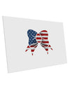 Patriotic Bow 10 Pack of 6x4&#x22; Postcards-Postcards-TooLoud-White-Davson Sales