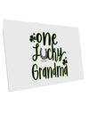 TooLoud One Lucky Grandma Shamrock 10 Pack of 6x4 Inch Postcards-Postcards-TooLoud-Davson Sales