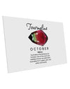 Birthstone Tourmaline 10 Pack of 6x4&#x22; Postcards by TooLoud-Postcards-TooLoud-White-Davson Sales