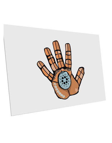 TooLoud Cardano Hero Hand 10 Pack of 6x4 Inch Postcards-Postcards-TooLoud-Davson Sales