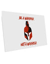 Be a Warrior Not a Worrier 10 Pack of 6x4&#x22; Postcards by TooLoud-TooLoud-White-Davson Sales