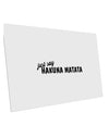 TooLoud Just Say Hakuna Matata 10 Pack of 6x4 Inch Postcards-Postcards-TooLoud-Davson Sales