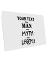 Personalized The Man The Myth The Legend 10 Pack of 6x4&#x22; Postcards by TooLoud-Postcards-TooLoud-White-Davson Sales