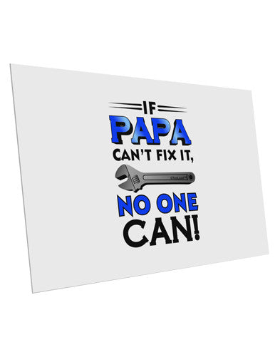 If Papa Can't Fix It - Father's Day 10 Pack of 6x4&#x22; Postcards by TooLoud-Postcards-TooLoud-White-Davson Sales