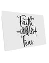 TooLoud Faith Conquers Fear 10 Pack of 6x4 Inch Postcards-Postcards-TooLoud-Davson Sales