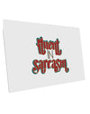 TooLoud Fluent in Sarcasm 10 Pack of 6x4 Inch Postcards