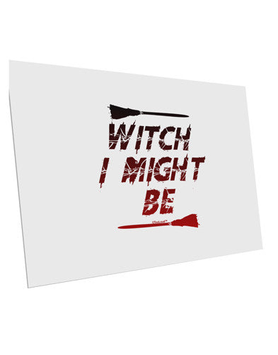 Witch I Might Be 10 Pack of 6x4&#x22; Postcards by TooLoud-Postcards-TooLoud-White-Davson Sales