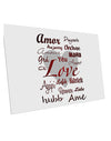Love Languages 10 Pack of 6x4&#x22; Postcards by TooLoud-Postcards-TooLoud-White-Davson Sales