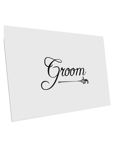 TooLoud Groom 10 Pack of 6x4 Inch Postcards-Postcards-TooLoud-Davson Sales