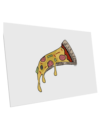 TooLoud Pizza Slice 10 Pack of 6x4 Inch Postcards-Postcards-TooLoud-Davson Sales