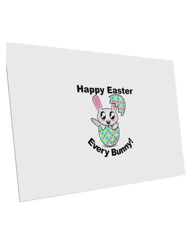 Happy Easter Every Bunny 10 Pack of 6x4&#x22; Postcards by TooLoud-TooLoud-White-Davson Sales