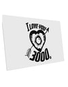 TooLoud I Love You 3000 10 Pack of 6x4" Postcards-Postcards-TooLoud-Davson Sales
