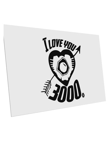 TooLoud I Love You 3000 10 Pack of 6x4" Postcards-Postcards-TooLoud-Davson Sales