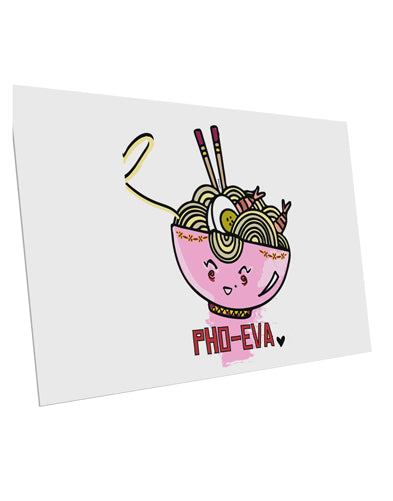 TooLoud Matching Pho Eva Pink Pho Bowl 10 Pack of 6x4 Inch Postcards-Postcards-TooLoud-Davson Sales