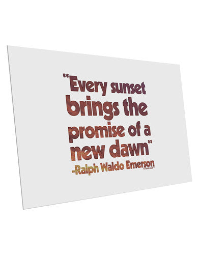 Emerson Sunset Quote 10 Pack of 6x4" Postcards-Postcards-TooLoud-Davson Sales