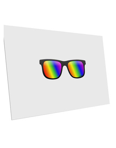 Pride Rainbow Lenses 10 Pack of 6x4&#x22; Postcards by TooLoud-Postcards-TooLoud-White-Davson Sales