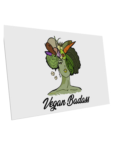 TooLoud Vegan Badass 10 Pack of 6x4 Inch Postcards-Postcards-TooLoud-Davson Sales