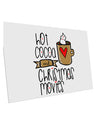 TooLoud Hot Cocoa and Christmas Movies 10 Pack of 6x4 Inch Postcards