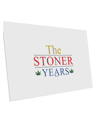 The Stoner Years 10 Pack of 6x4&#x22; Postcards by TooLoud-TooLoud-White-Davson Sales