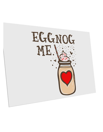 TooLoud Eggnog Me 10 Pack of 6x4 Inch Postcards-Postcards-TooLoud-Davson Sales