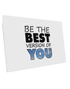 Be The Best Version Of You 10 Pack of 6x4&#x22; Postcards by TooLoud-Postcards-TooLoud-White-Davson Sales