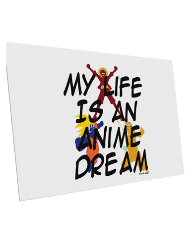 My Life Is An Anime Dream 10 Pack of 6x4&#x22; Postcards by TooLoud-TooLoud-White-Davson Sales