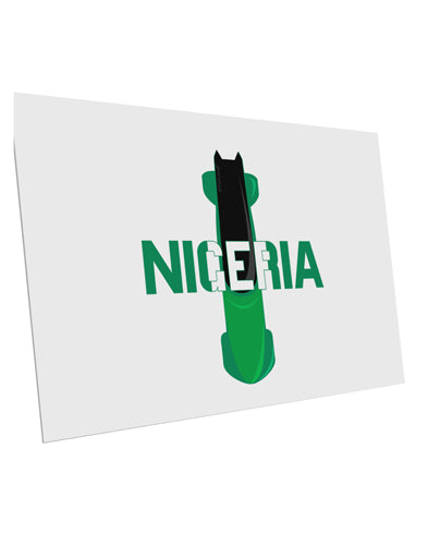 Nigeria Bobsled 10 Pack of 6x4&#x22; Postcards by TooLoud-TooLoud-White-Davson Sales