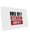 TooLoud BACK OFF Keep 6 Feet Away 10 Pack of 6x4 Inch Postcards-Postcards-TooLoud-Davson Sales