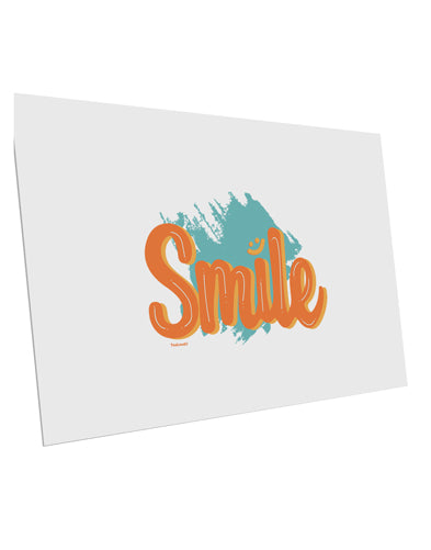 TooLoud Smile 10 Pack of 6x4 Inch Postcards