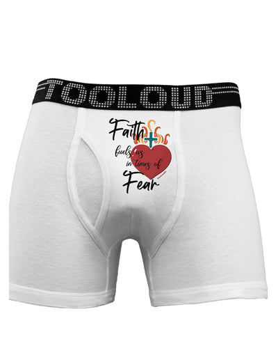 Faith Fuels us in Times of Fear Boxer Briefs-Boxer Briefs-TooLoud-White-Small-Davson Sales