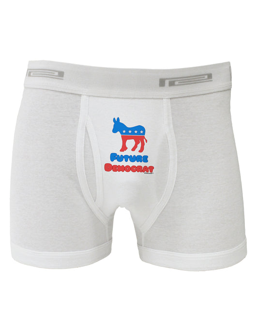 Future Democrat Boxer Briefs-Boxer Briefs-TooLoud-White-Small-Davson Sales
