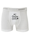 PC Gamer BnW Boxer Briefs-Boxer Briefs-TooLoud-White-Small-Davson Sales